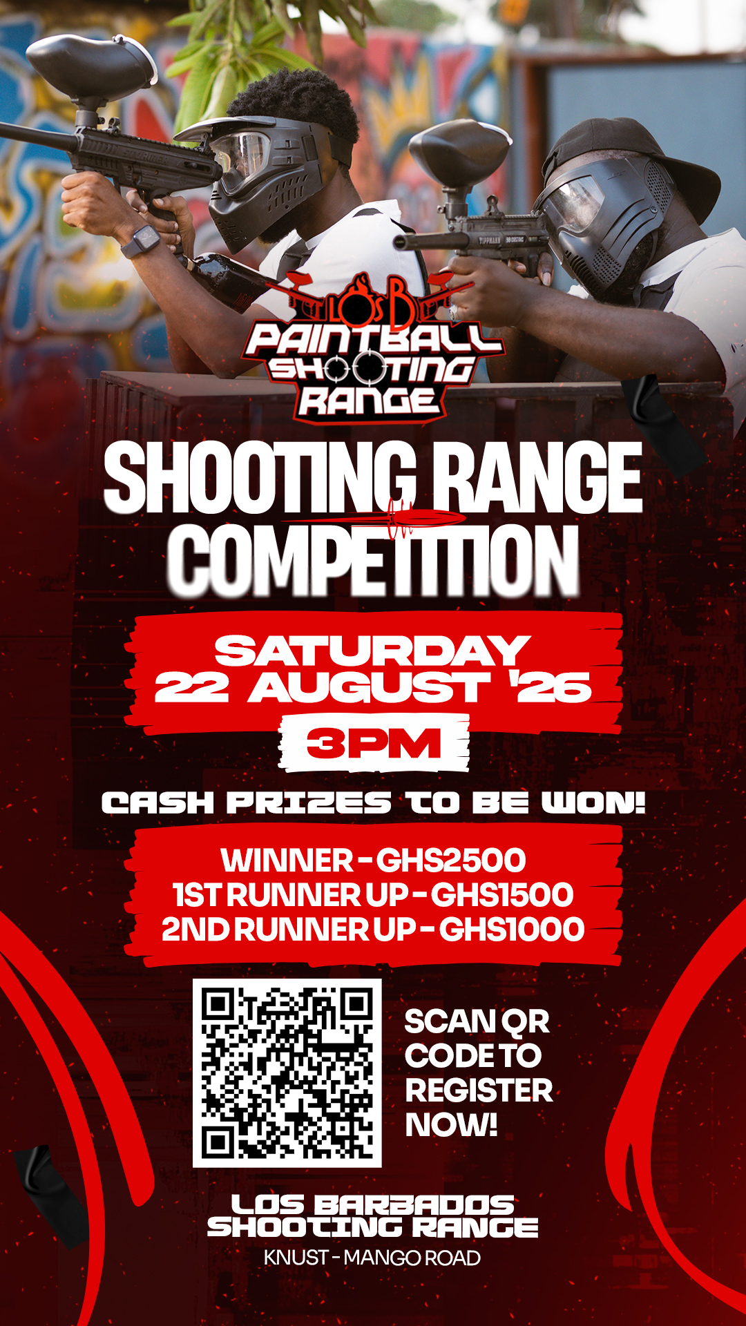 LOS B PAINTBALL SHOOTING COMPETITION
